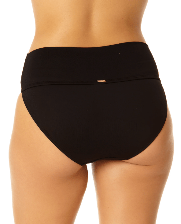 ANNE COLE SOFT BAND HIGH WAIST BOTTOM - bottoms - ANNE COLE