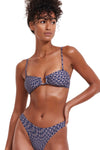 FLIRTT MIDNIGHT MAGIC SKIMPY BANDEAU TOP - bikini tops - FLIRTT