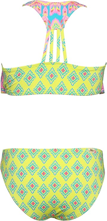 HOBIE GIRLS IKAT FLOUNCE BIKINI SET - CHILDRENS - HOBIE GIRLS