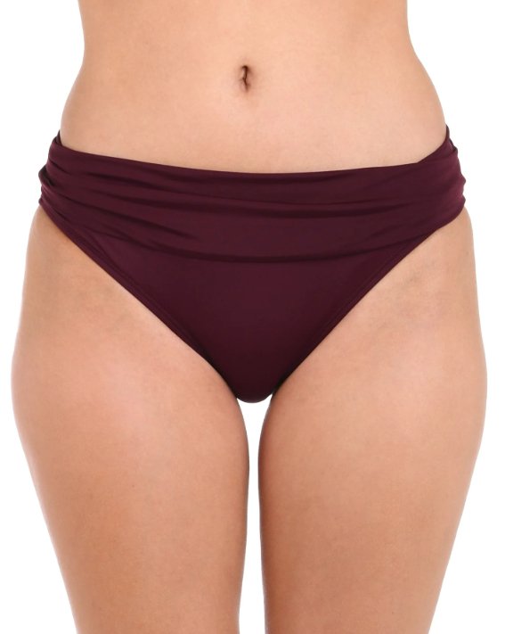 LA BLANCA ISLAND GODDESS SHIRRED BANDED HIPSTER - bottoms - LA BLANCA