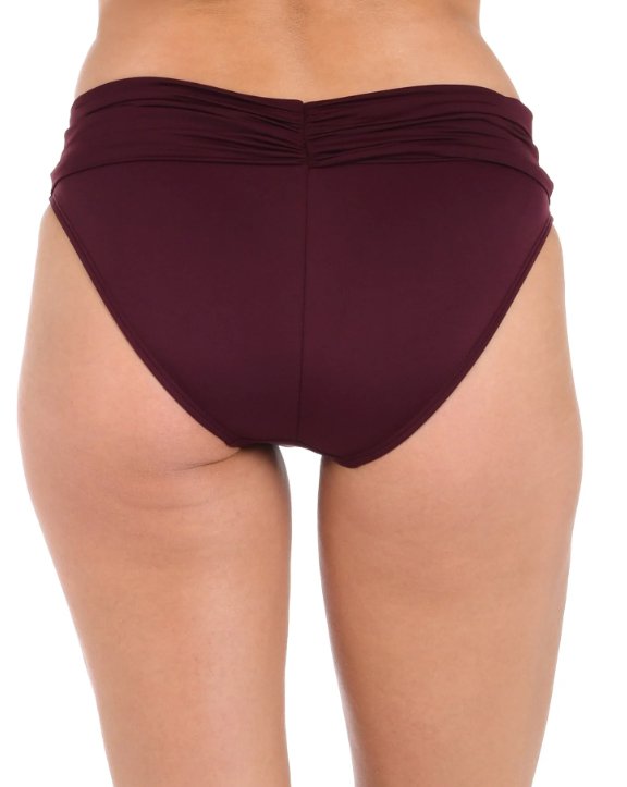 LA BLANCA ISLAND GODDESS SHIRRED BANDED HIPSTER - bottoms - LA BLANCA