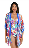 LA BLANCA PARADISO OPEN FRONT KIMONO - coverups - LA BLANCA