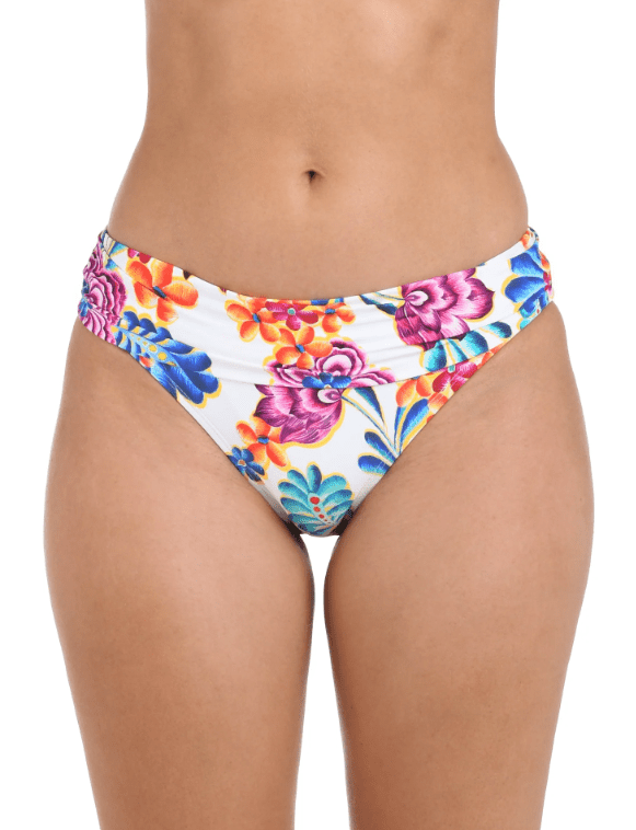 LA BLANCA PARADISO SHIRRED BANDED HIPSTER - bottom - LA BLANCA