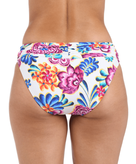 LA BLANCA PARADISO SHIRRED BANDED HIPSTER - bottom - LA BLANCA