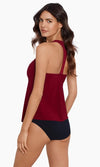 MAGICSUIT SOLID TAYLOR TANKINI TOP - tankini tops - MAGIC SUIT