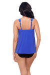 MIRACLESUIT RAZZLE DAZZLE UNDERWIRE TANKINI TOP - tankini tops - MIRACLESUIT