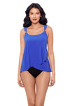 MIRACLESUIT RAZZLE DAZZLE UNDERWIRE TANKINI TOP - tankini tops - MIRACLESUIT