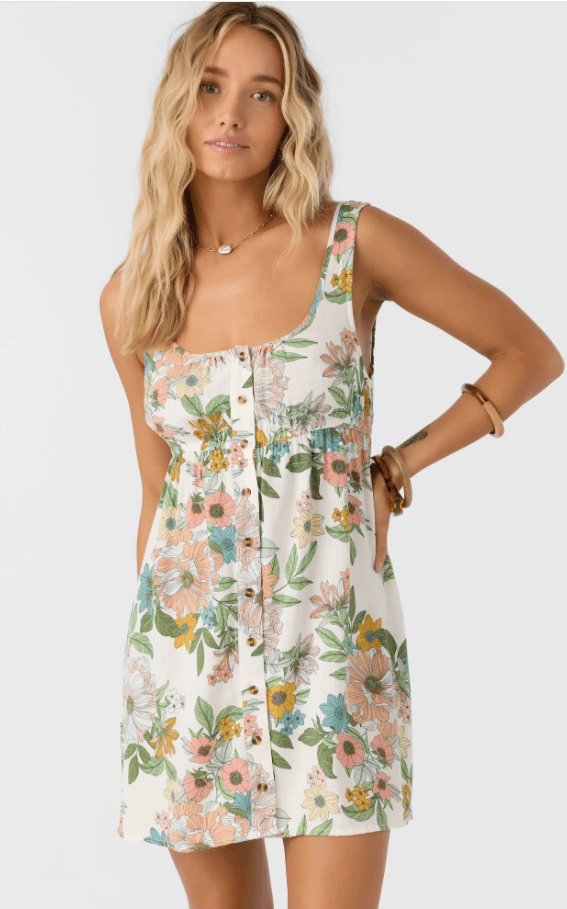 O'NEILL KORIE PRINTED SLEEVELESS DRESS - dresses - O'NEILL