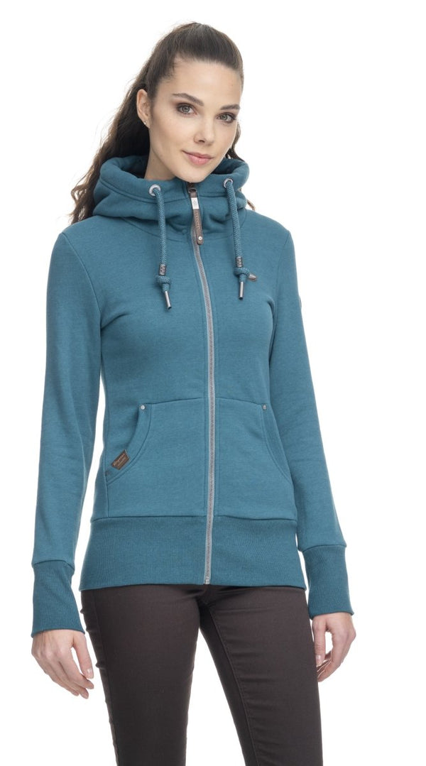 RAGWEAR WOMEN'S NESKA ZIP FRONT HOODY - tops - RAGWEAR