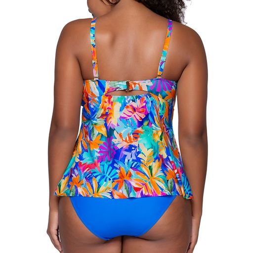 TAYLOR UNDERWIRE PLUS CUP TANKINI - tankini tops - SUNSETS