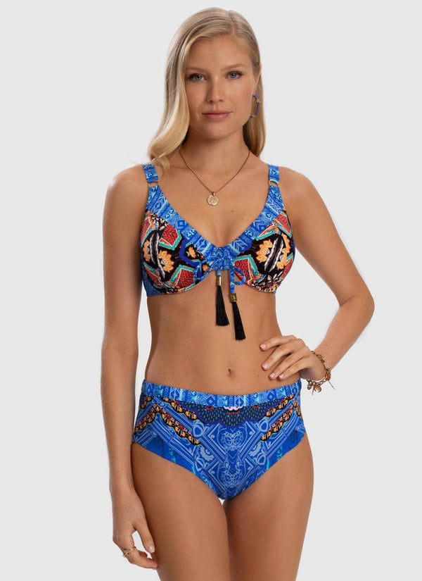 Raven Bandeau Bikini Top – Aqua Blu Australia