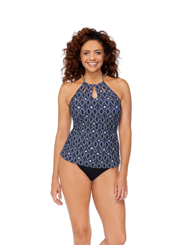 Bust Support Tankini Top - Cindy Tank - Birds of a Feather