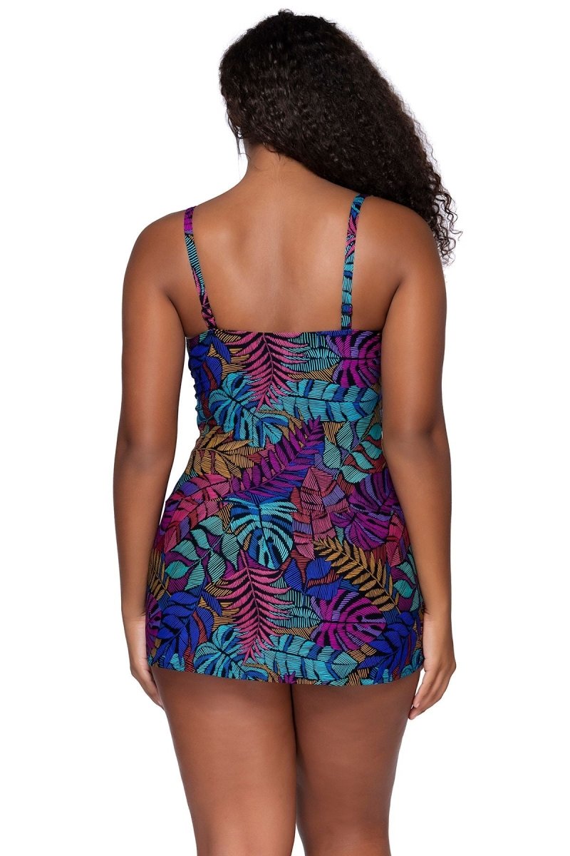 SUNSETS ESCAPE PRINTED SIENNA SWIMDRESS - Swimwear - SUNSETS