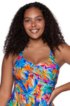 SUNSETS ESCAPE TORI TANKINI TOP - Swimwear - SUNSETS