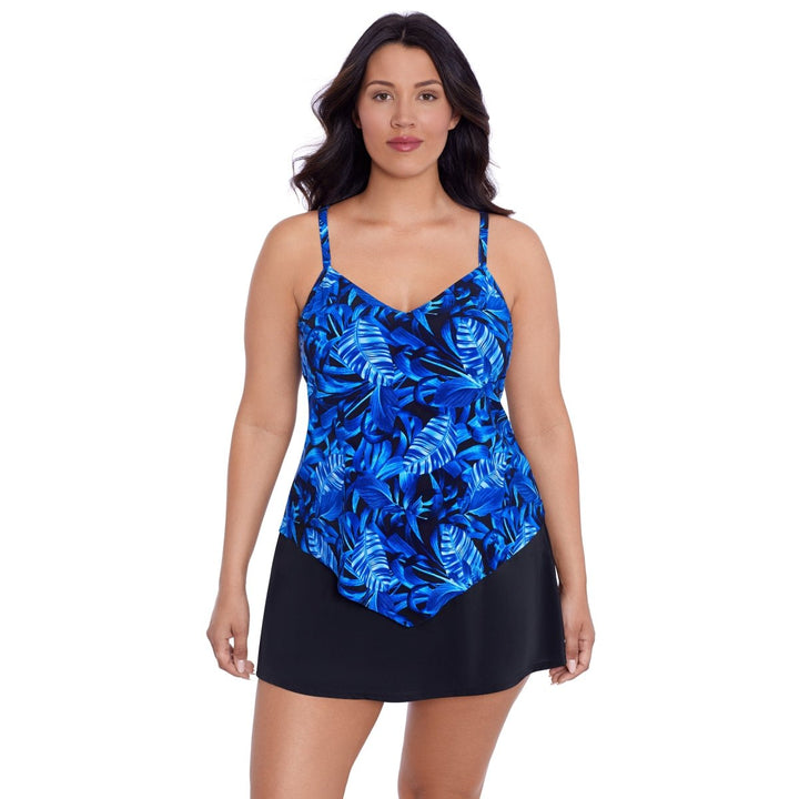 TRIMSHAPER HANK TANKINI - HIDDEN TROPICS